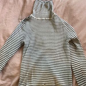 Striped Turtle neck